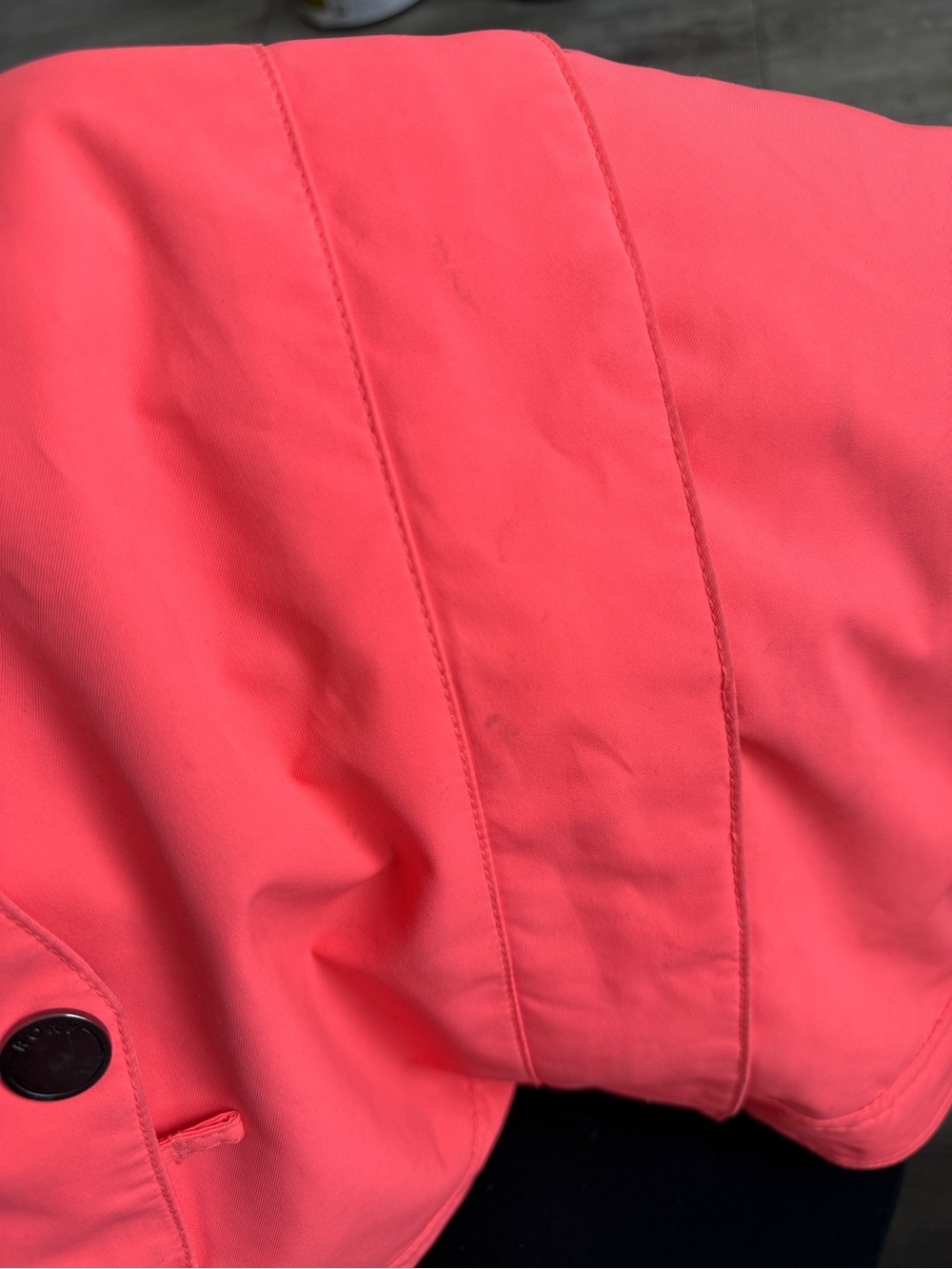 Roxy Hot Pink Barbiecore Hooded Ski Jacket Size S - Picture 7 of 7